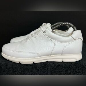 Birkenstock Manitoba Mens White Leather Comfort Shoes Size 41 US 8M CLEAN